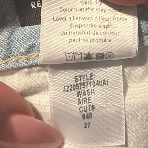 💙 VERONICA BEARD Taylor- Relaxed Wide Leg High Rise Jeans | Size 27 - Picture 8 of 12